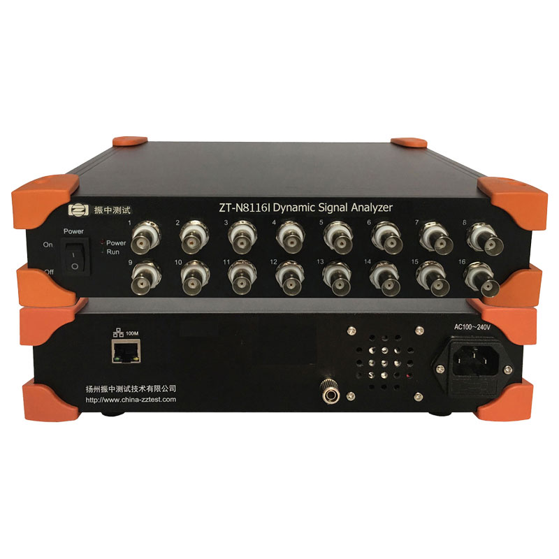 ZT-N8116I 100 Mbps network 16-channel dynamic signal analyzer