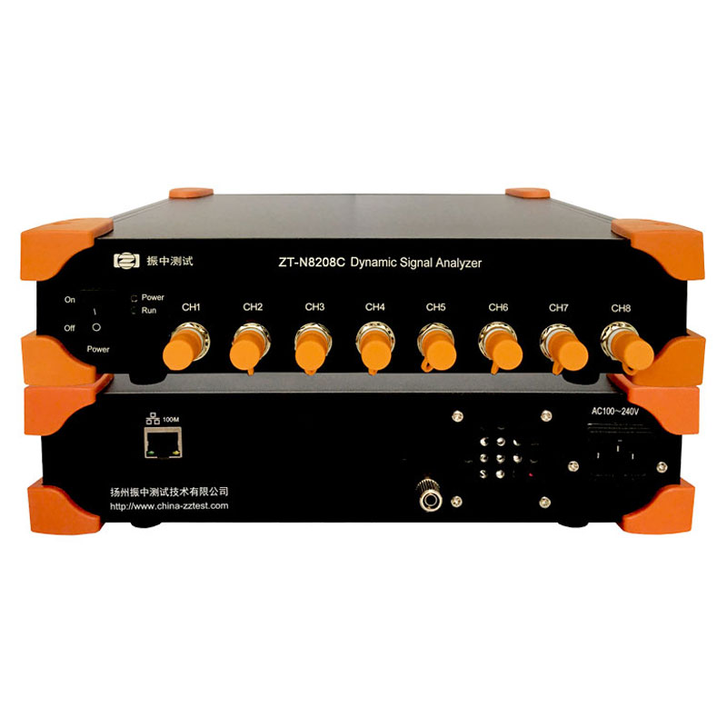 ZT-N8208C 8-channel Gigabit Ethernet dynamic signal analyzer