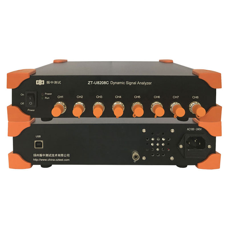 ZT-U8208C Industrial-grade 8-channel dynamic signal analyzer