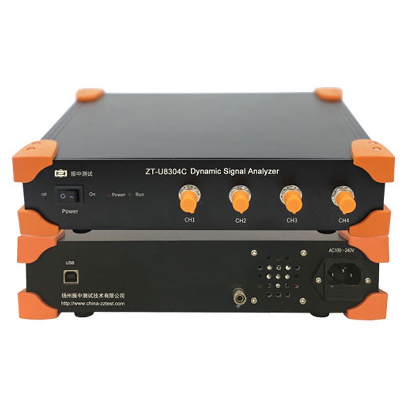ZT-U8304C Four-channel dynamic signal analyzer with voltage/IEPE/charge inputs