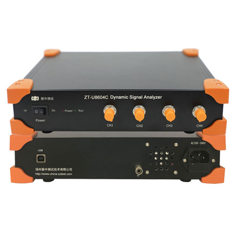 ZT-U8604C USB 2.0 interface 4-channel dynamic signal analyzer